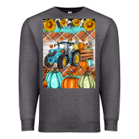 Charcoal Heather fall farm tractor air freshener Premium Sweatshirt - Artiststas