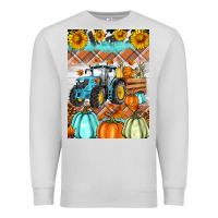 Dove Grey fall farm tractor air freshener Premium Sweatshirt - Artiststas