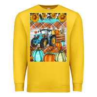 Lemon fall farm tractor air freshener Premium Sweatshirt - Artiststas