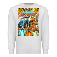 Oatmeal Heather fall farm tractor air freshener Premium Sweatshirt - Artiststas