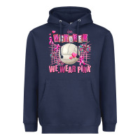 Navy in october we wear pink volleyball Heavyweight Hoodie - AdoDesignShop