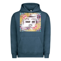 Pigment Midnight Navy feeling kinda idgaf   ish today Urban Hoodie - MaliasSmallBusiness