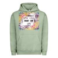Pigment Oil Green feeling kinda idgaf   ish today Urban Hoodie - MaliasSmallBusiness