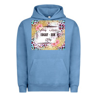 Pigment Pebble Blue feeling kinda idgaf   ish today Urban Hoodie - MaliasSmallBusiness