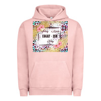 Pigment Salmon feeling kinda idgaf   ish today Urban Hoodie - MaliasSmallBusiness