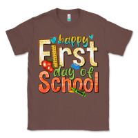 Chestnut happy first day of school Classic Tee - texasbilliewilder