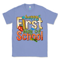 Colony Blue happy first day of school Classic Tee - texasbilliewilder