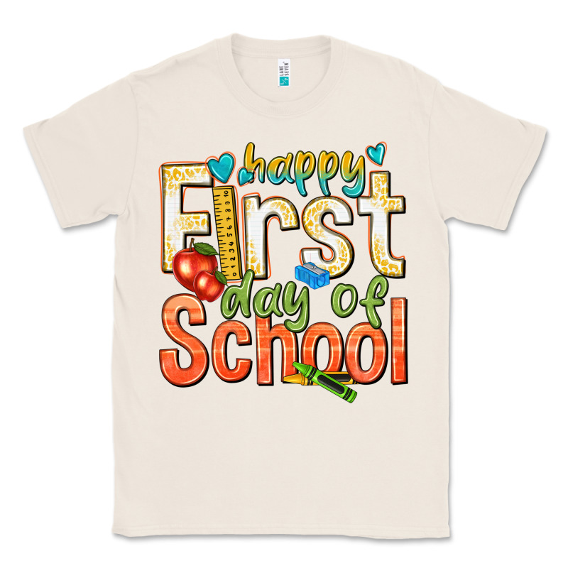 Happy First Day Of School Classic Tee by texasbilliewilder | Teevron