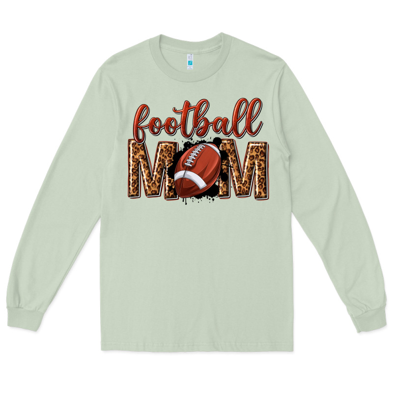 Football Mom Long Sleeve Tee by texasbilliewilder | Teevron