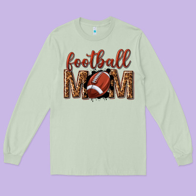 Long Sleeve Tee football mom