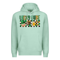 Seafoam lucky dude Premium Hoodie - MaliasSmallBusiness