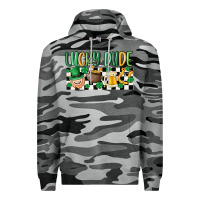 Slate Camo lucky dude Premium Hoodie - MaliasSmallBusiness