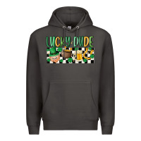 Smoke lucky dude Premium Hoodie - MaliasSmallBusiness