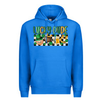 True Royal lucky dude Premium Hoodie - MaliasSmallBusiness