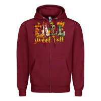 Burgundy fall sweet fall Zipper Hoodie - Zillion Design Studio