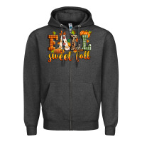 Charcoal Heather fall sweet fall Zipper Hoodie - Zillion Design Studio