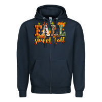 Navy fall sweet fall Zipper Hoodie - Zillion Design Studio