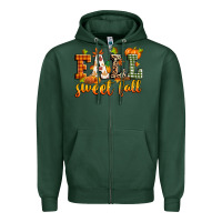 Sports Green fall sweet fall Zipper Hoodie - Zillion Design Studio
