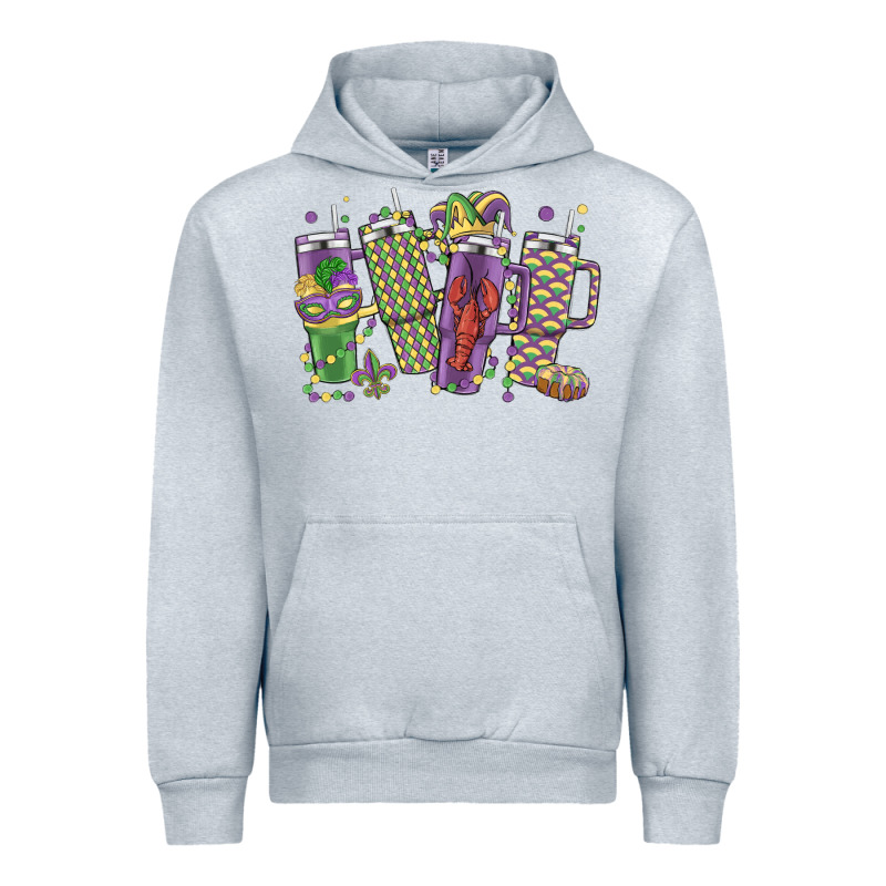 Mardi Gras Coffee Urban Hoodie by MaliasSmallBusiness | Teevron