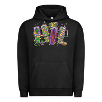 Pigment Black mardi gras coffee Urban Hoodie - MaliasSmallBusiness