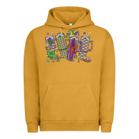 Pigment Peanut Butter mardi gras coffee Urban Hoodie - MaliasSmallBusiness