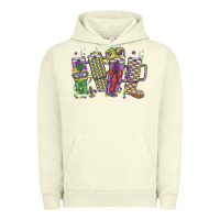 Pigment Pistachio mardi gras coffee Urban Hoodie - MaliasSmallBusiness