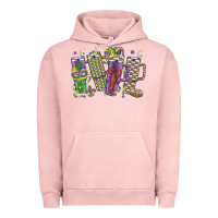 Pigment Salmon mardi gras coffee Urban Hoodie - MaliasSmallBusiness