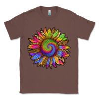 Chestnut tie dye sunflower Classic Tee - RanaPortraitStore