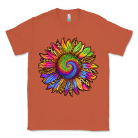 Copper tie dye sunflower Classic Tee - RanaPortraitStore