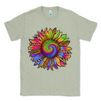 Matcha tie dye sunflower Classic Tee - RanaPortraitStore