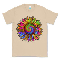 Mushroom tie dye sunflower Classic Tee - RanaPortraitStore