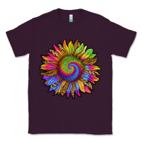 Plum tie dye sunflower Classic Tee - RanaPortraitStore