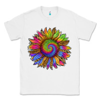 Tie Dye Sunflower Classic Tee | Teevron