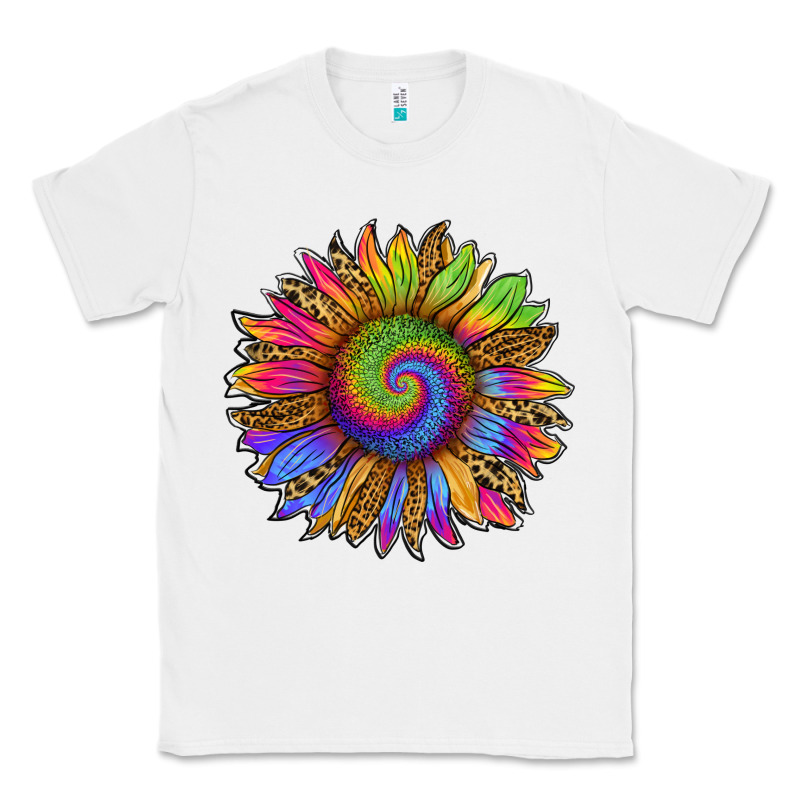 Tie Dye Sunflower Classic Tee by RanaPortraitStore | Teevron