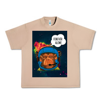 Burro Forever Alone, Monkey, Space, Monkey At Space, Urban Heavy Tee - Bettercallsaul