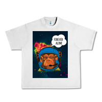 Lunar Rock Forever Alone, Monkey, Space, Monkey At Space, Urban Heavy Tee - Bettercallsaul