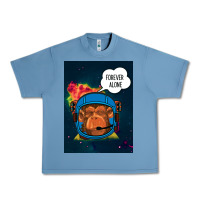 Pebble Blue Forever Alone, Monkey, Space, Monkey At Space, Urban Heavy Tee - Bettercallsaul