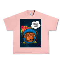 Salmon Forever Alone, Monkey, Space, Monkey At Space, Urban Heavy Tee - Bettercallsaul