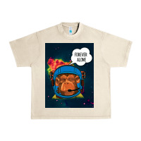 Sandshell Forever Alone, Monkey, Space, Monkey At Space, Urban Heavy Tee - Bettercallsaul