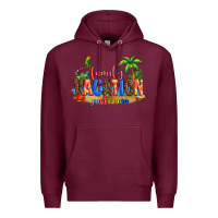 Burgundy Punta Cana family vacation Premium Hoodie - AdoDesignShop