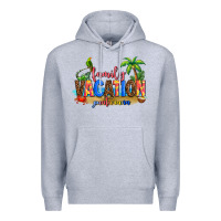 Heather Grey Punta Cana family vacation Premium Hoodie - AdoDesignShop