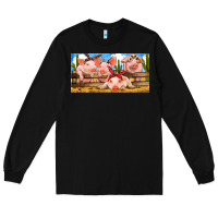 Black Pig Farm Long Sleeve Tee - RanaPortraitStore