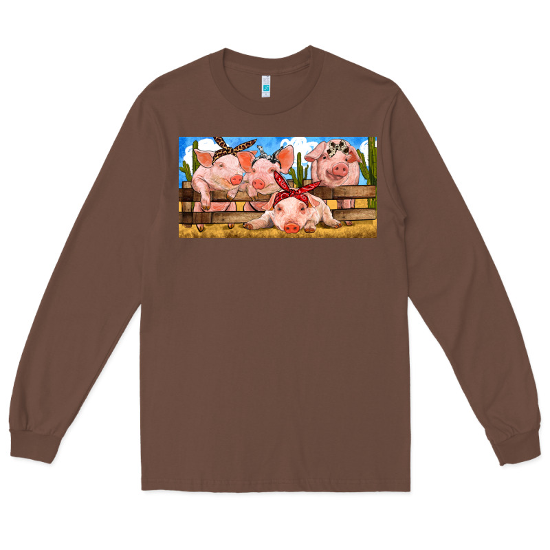 Pig Farm Long Sleeve Tee by RanaPortraitStore | Teevron