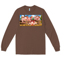 Chestnut Pig Farm Long Sleeve Tee - RanaPortraitStore