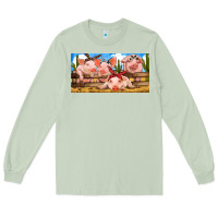 Matcha Pig Farm Long Sleeve Tee - RanaPortraitStore