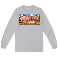 Moon Dust Pig Farm Long Sleeve Tee - RanaPortraitStore