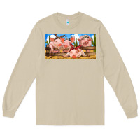 Mushroom Pig Farm Long Sleeve Tee - RanaPortraitStore