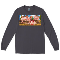 Smoke Pig Farm Long Sleeve Tee - RanaPortraitStore