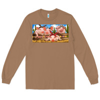 Toasted Coconut Pig Farm Long Sleeve Tee - RanaPortraitStore