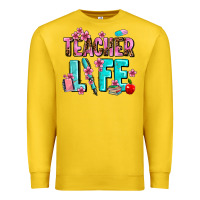 Lemon teacher life Premium Sweatshirt - AdoDesignShop